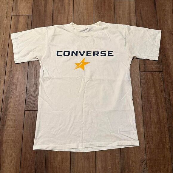 Converse Other - Vintage‎ 90s converse all stars white t shirt large